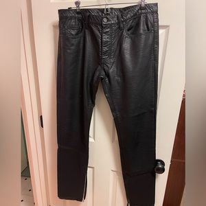 Leather pants